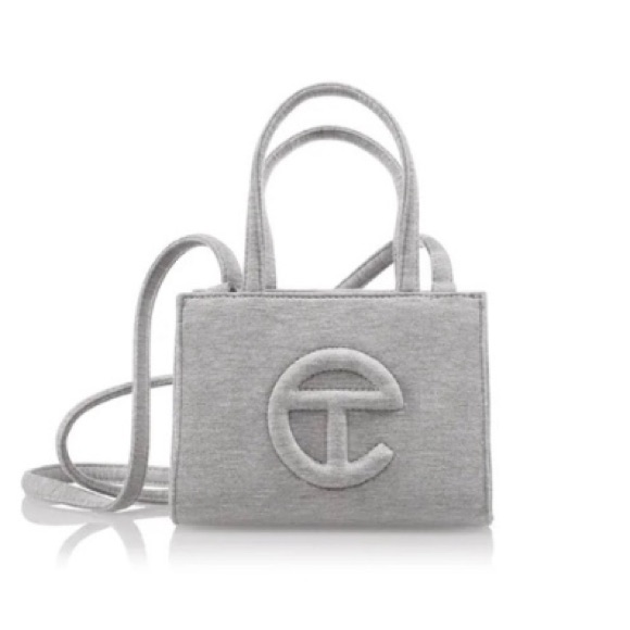 Sale Rare Ugg X Telfar Small Grey Fleece Bag